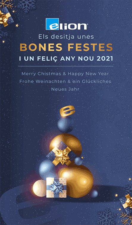 Elion animated Christmas email